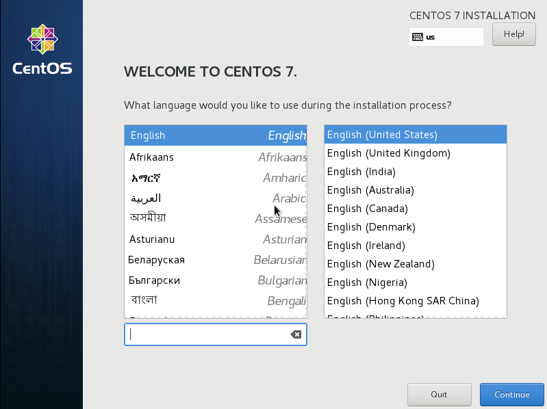 centOS 7 install – CROIS NETWORK